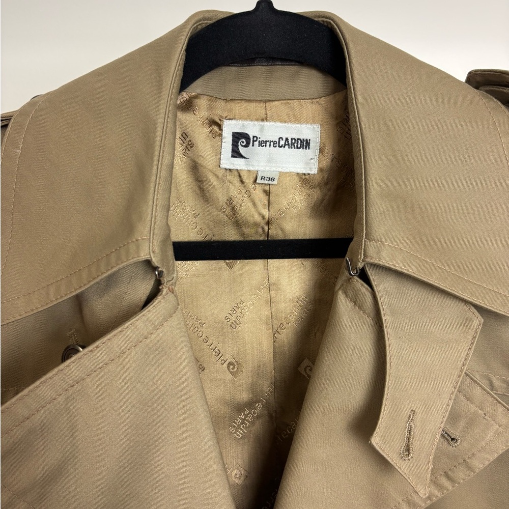 Vintage Pierre Cardin Trench Coat - Picture 4 of 13